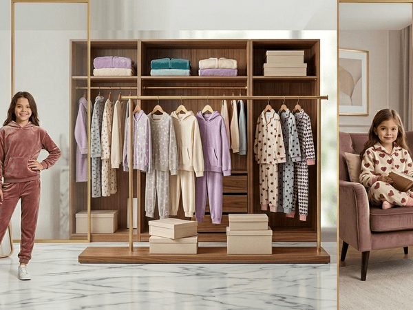 Luxury Girls' Tracksuits & Night Suits.